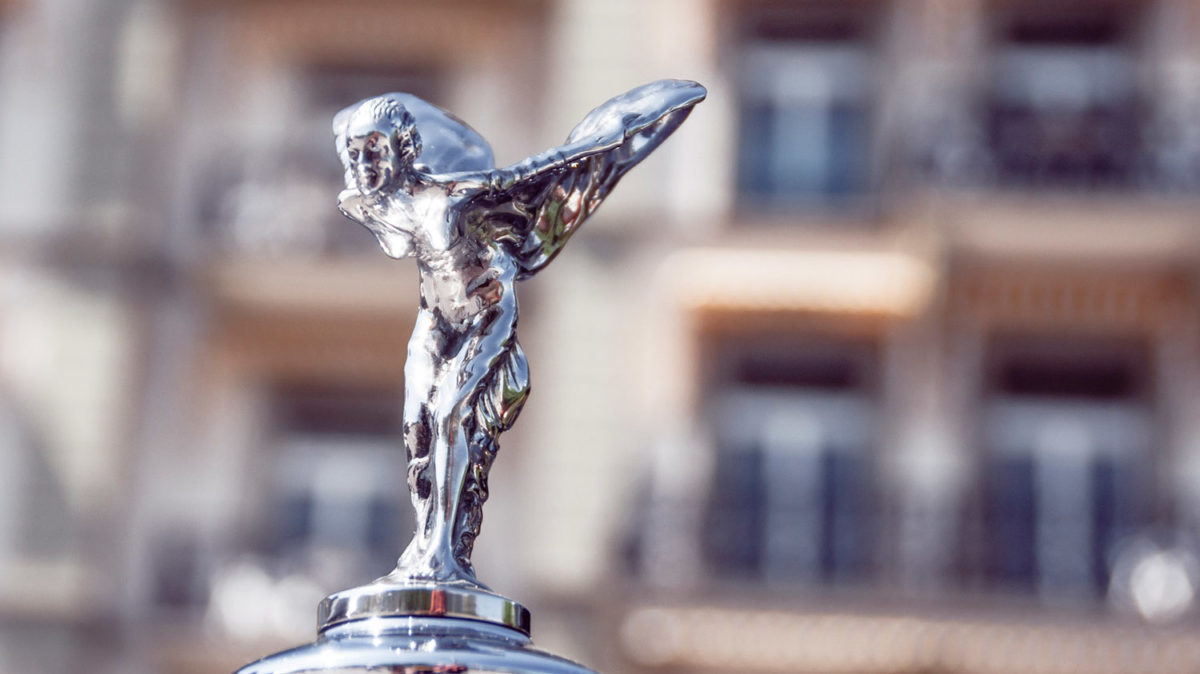 Luxury car hood ornament